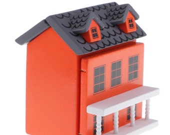 Dollhouse Miniature House - your choice color
