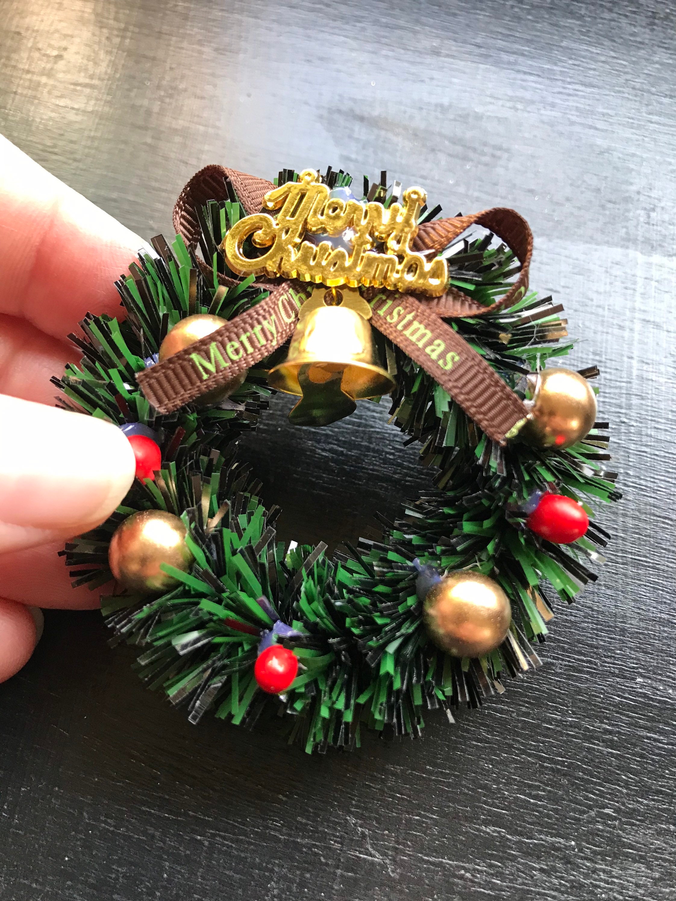 Miniature Holiday Wreath - Etsy