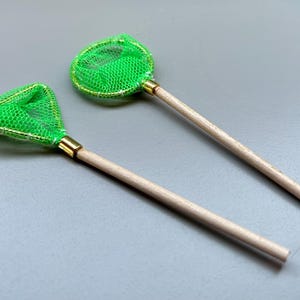 Filets miniatures pour maison de poupée - 2 pièces - type au choix