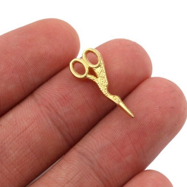 Dollhouse Miniature Sewing Scissors - your choice type