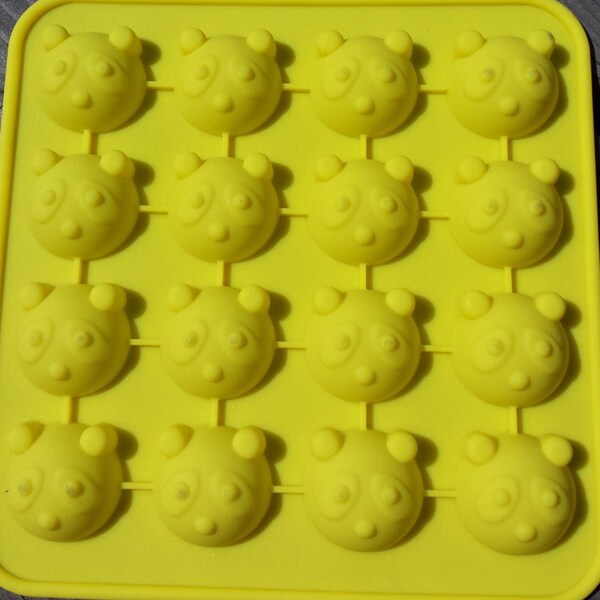Panda Bear Silicone Mold