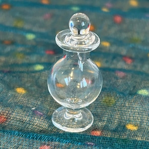 Glazen miniatuurpot: type naar keuze