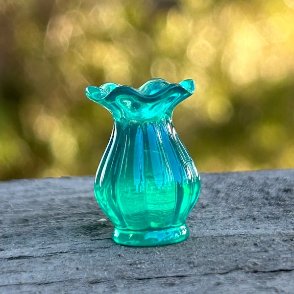 Dollhouse Glass Vase Etsy