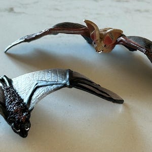 Dollhouse Miniature Bat - your choice type