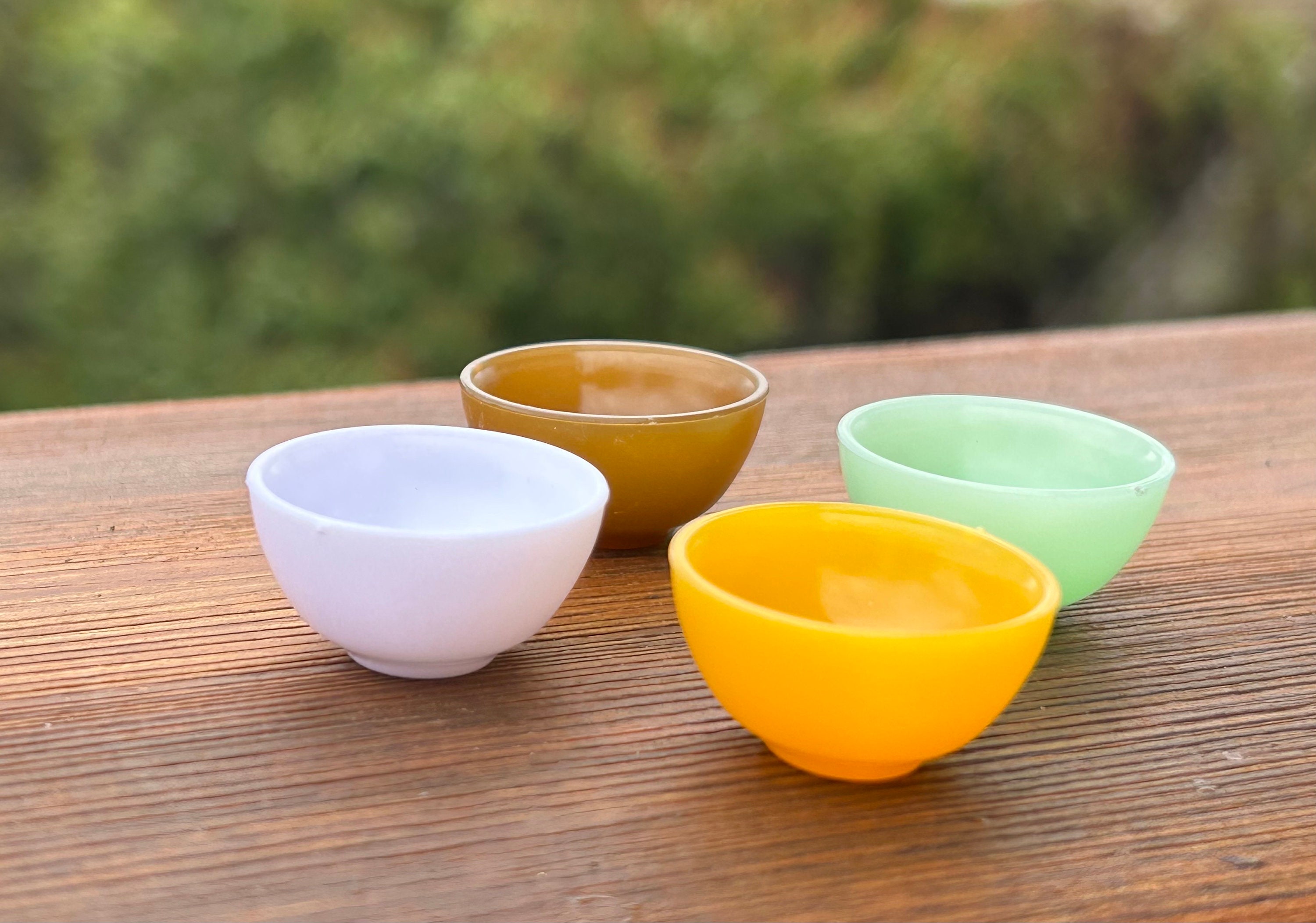 Plastic Bowl - Clear Round Disposable Mini Bowl