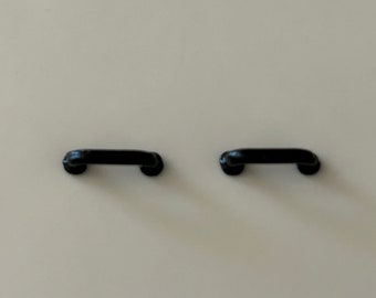 Dollhouse Miniature Drawer Handle Pulls - your choice type - 2 pieces