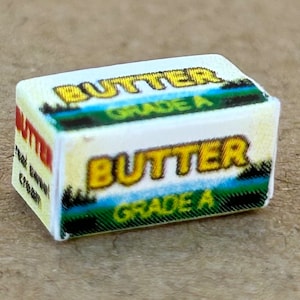 Dollhouse Miniature Butter