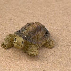 Dollhouse Miniature Tortoise