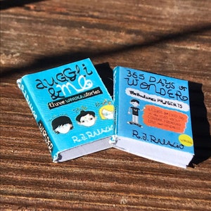 Dollhouse Miniature Books - 2 pieces