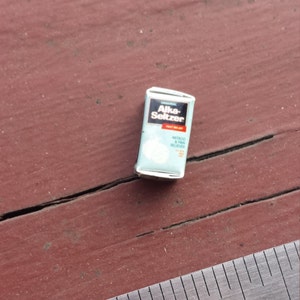 Dollhouse Miniature Alka Seltzer