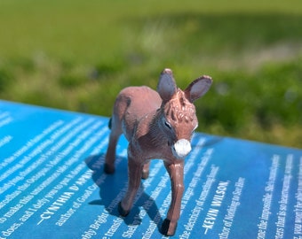 Dollhouse Miniature Donkey