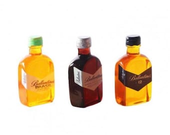 Dollhouse Miniature Liquor Bottles - 3 pieces