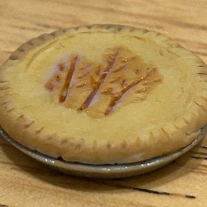 Torta di applique in miniatura per casa delle bambole