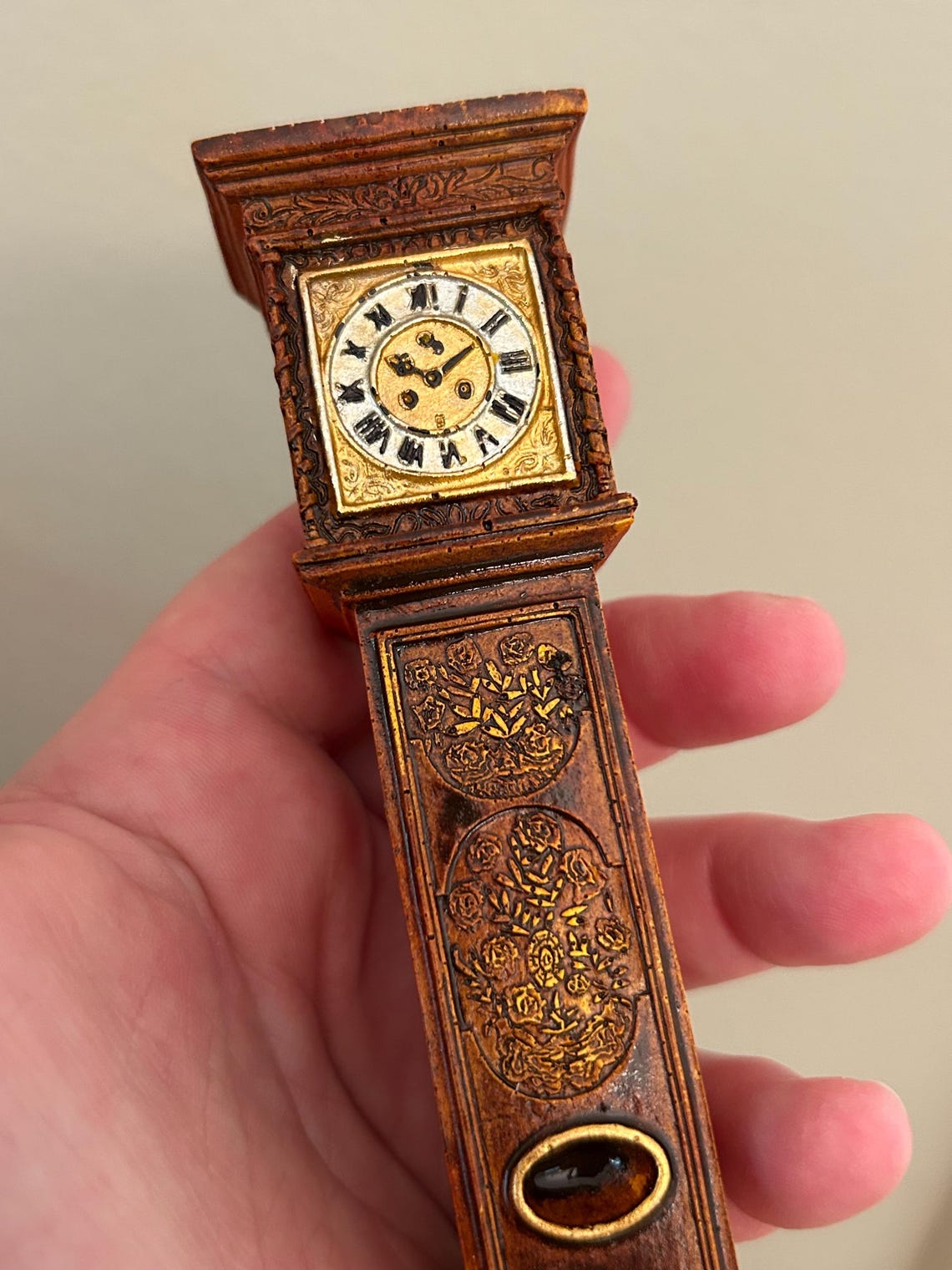 Miniature Grandfather Clock - Etsy