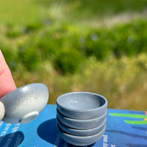 Miniature Bowls - your choice color - 5 pieces