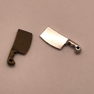 Dollhouse Miniature Cleaver Set - 2 pieces