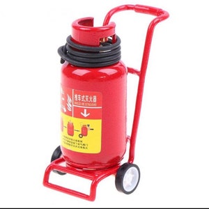 Dollhouse Miniature Fire Extinguisher