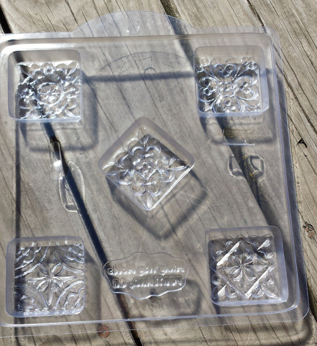 CLOSE OUT Medieval Tiles Guest Soap Mold Etsy