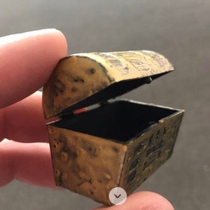 ミニチュア宝箱 - 2個