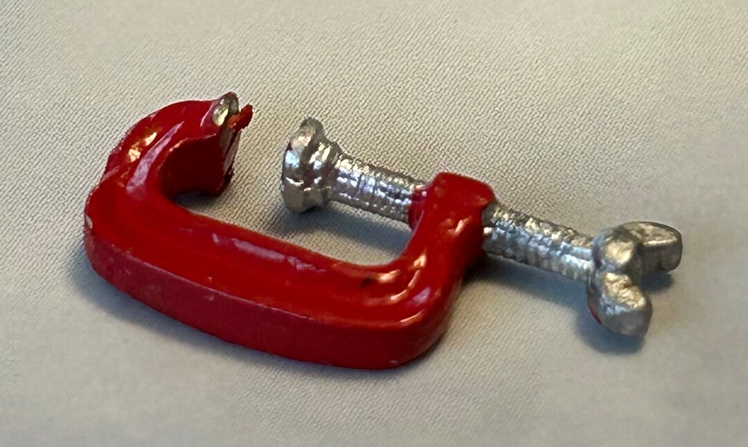 Morsetto A C In Metallo Scala 1:12 Per Casa Delle Bambole, Miniatur, Island Crafts