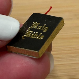 Dollhouse Miniature Bible
