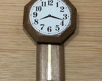 Miniature Pendulum Wall Clock