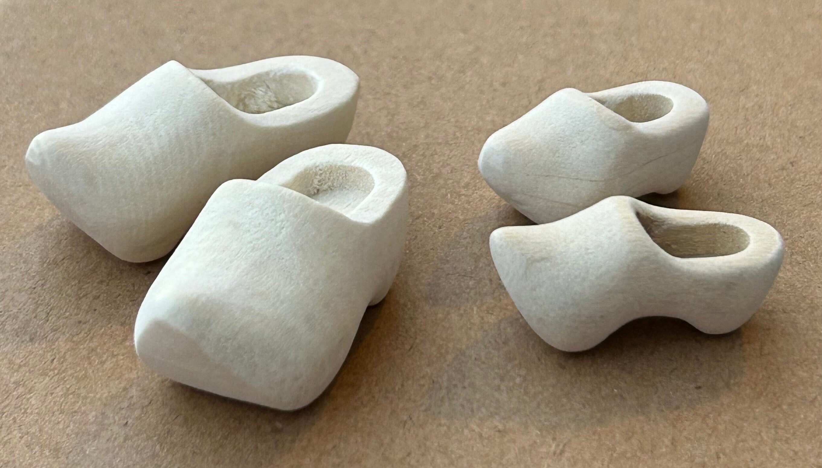 Mini wooden clogs cheap