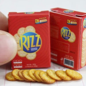 Dollhouse Miniature Snacks - your choice type