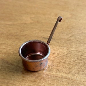 Dollhouse Miniature Copper Pot