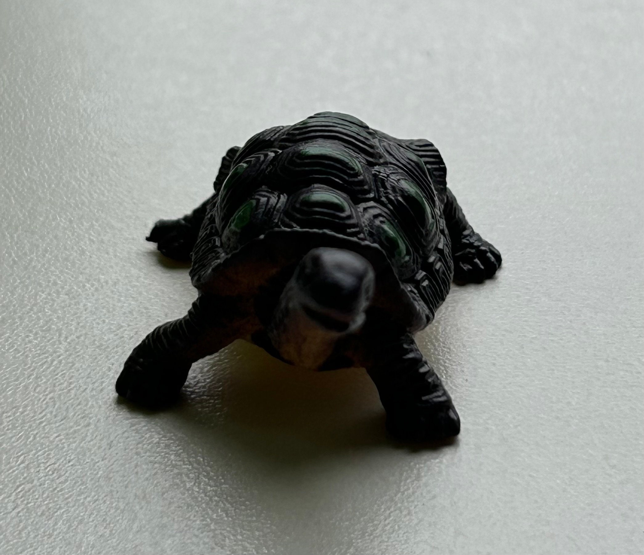 Statuetta Di Tartaruga In Miniatura / Scultura In Argilla - Foto 9