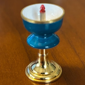 Dollhouse Miniature Parlor Lamp
