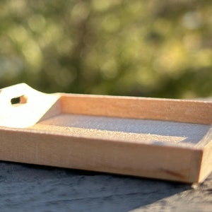 Dollhouse Miniature Wooden Crate