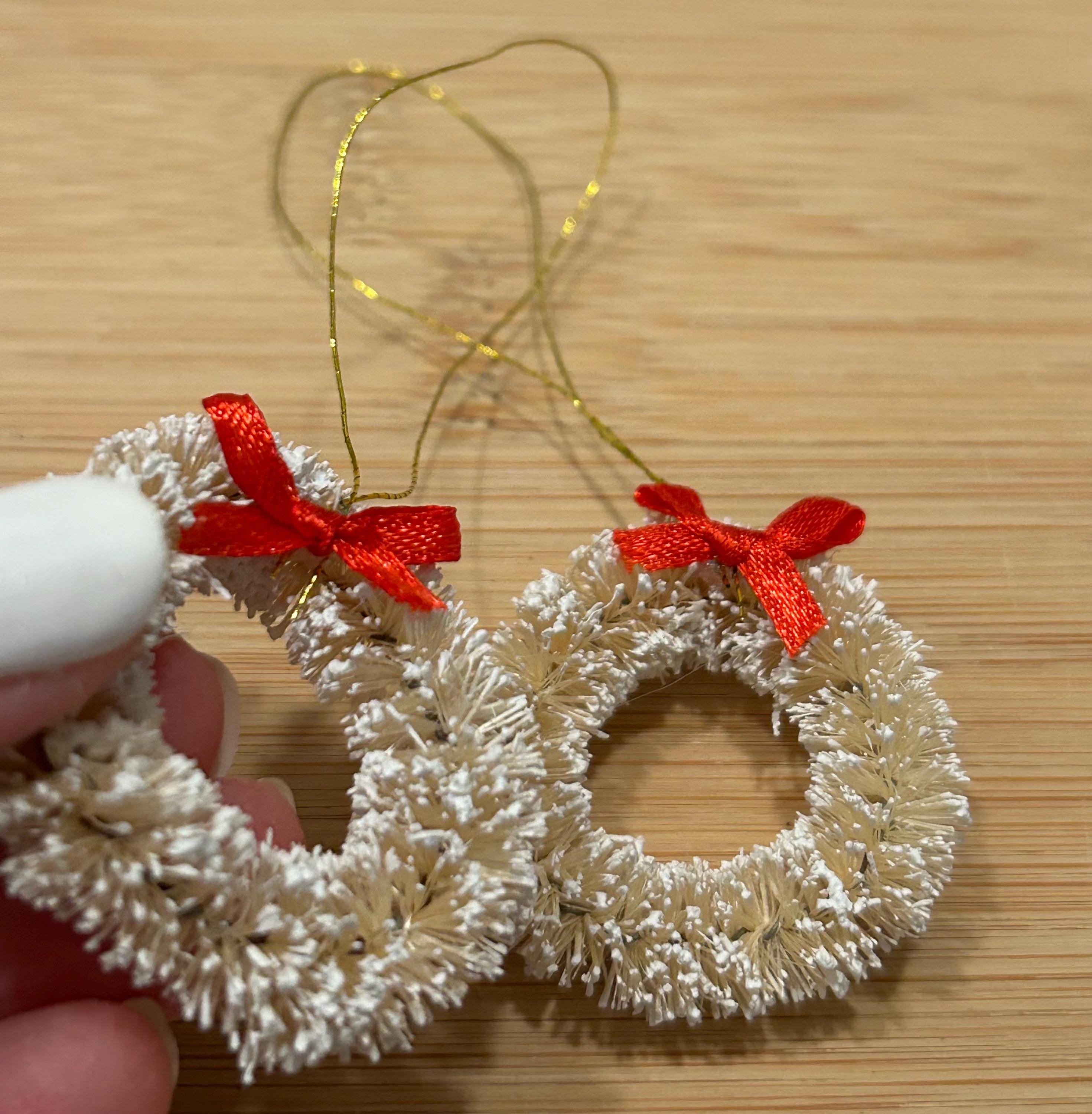 Miniature Holiday Wreaths - 2 Pieces - Etsy