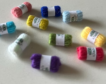 ミニチュア毛糸玉 - 5個 - Etsy 日本