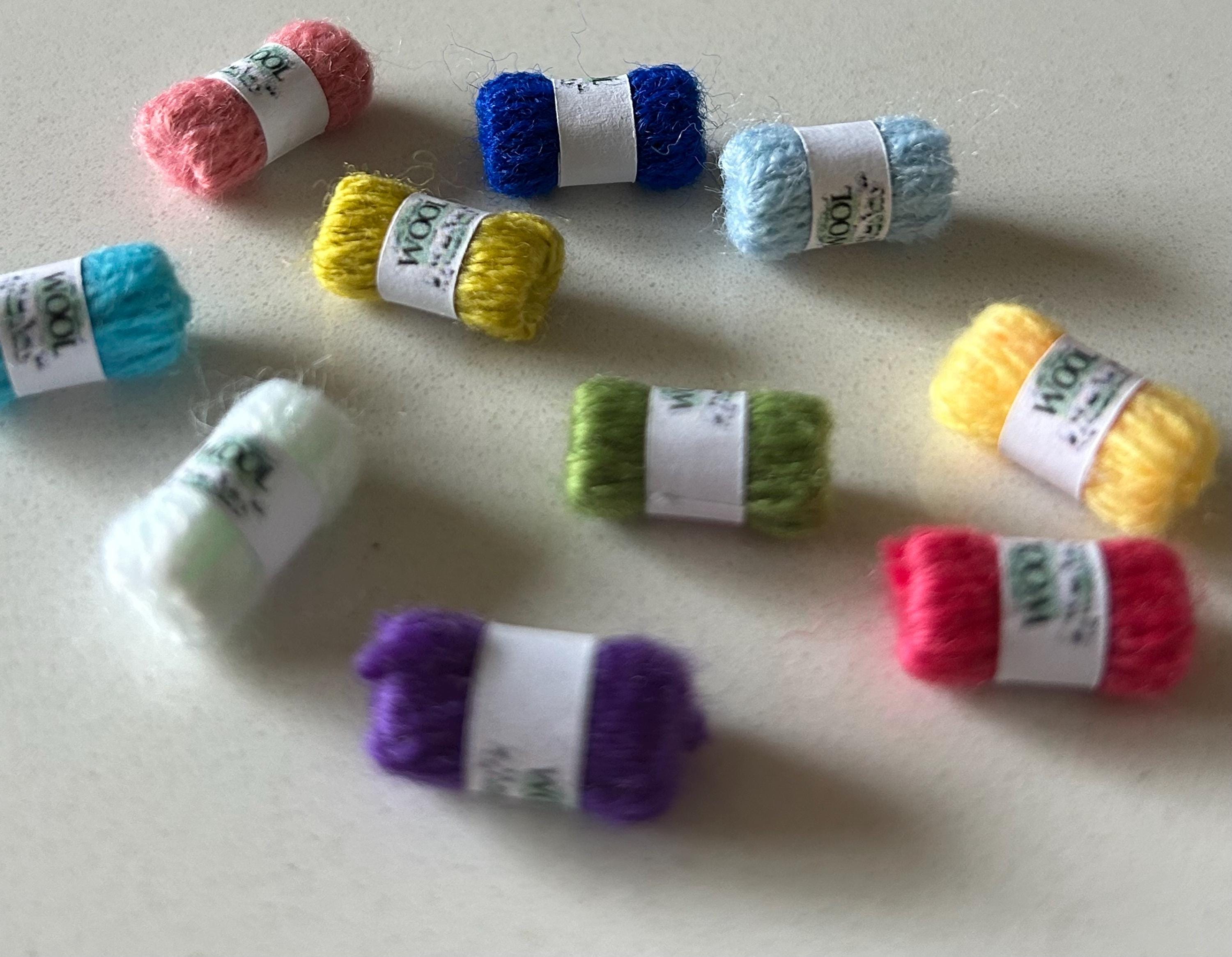 ミニチュア毛糸玉 - 5個 - Etsy 日本