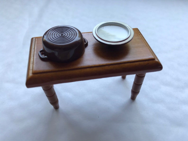 Dollhouse Miniature Cast Iron Pots Your Choice Color Etsy