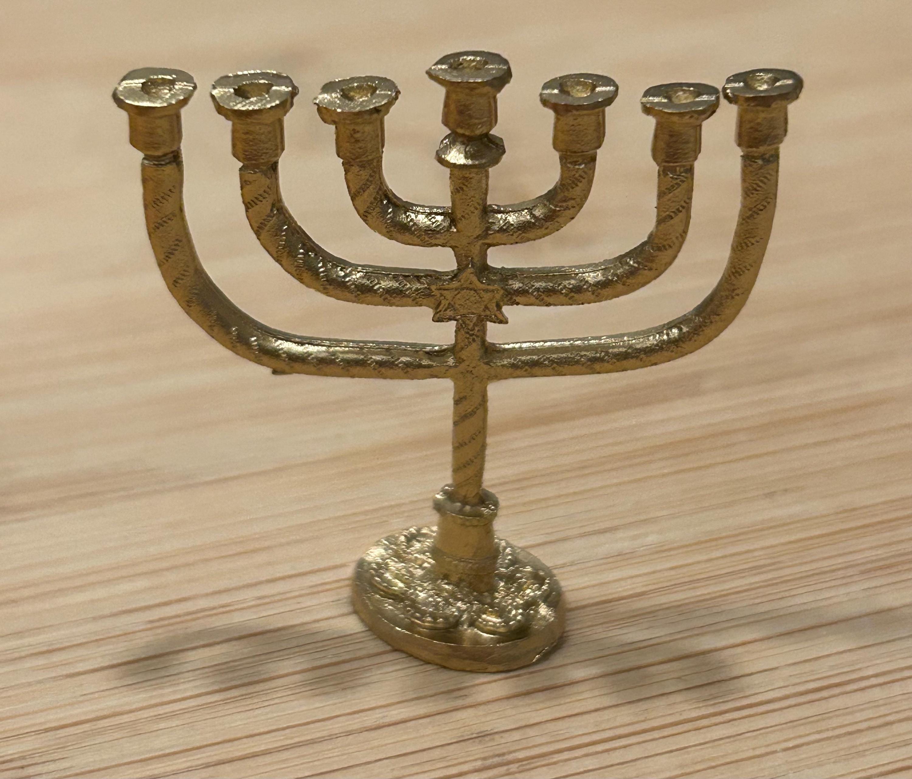 Menorah Types Miniature Menorah - Your Choice Type - Etsy