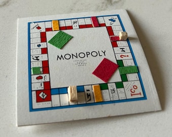 Miniature Monopoly Board