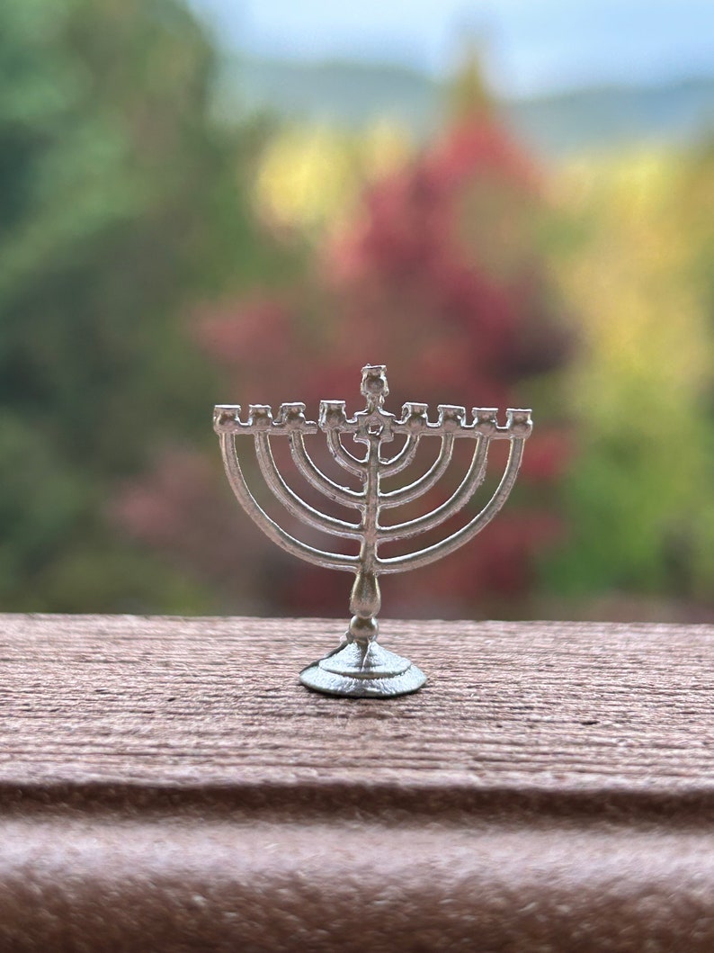 Menorah Types Miniature Menorah - Your Choice Type - Etsy