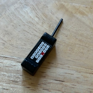 Dollhouse Miniature Block Phone