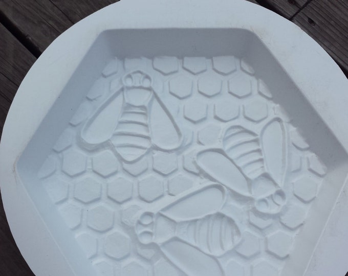 Bees Stepping Stone Mold Etsy