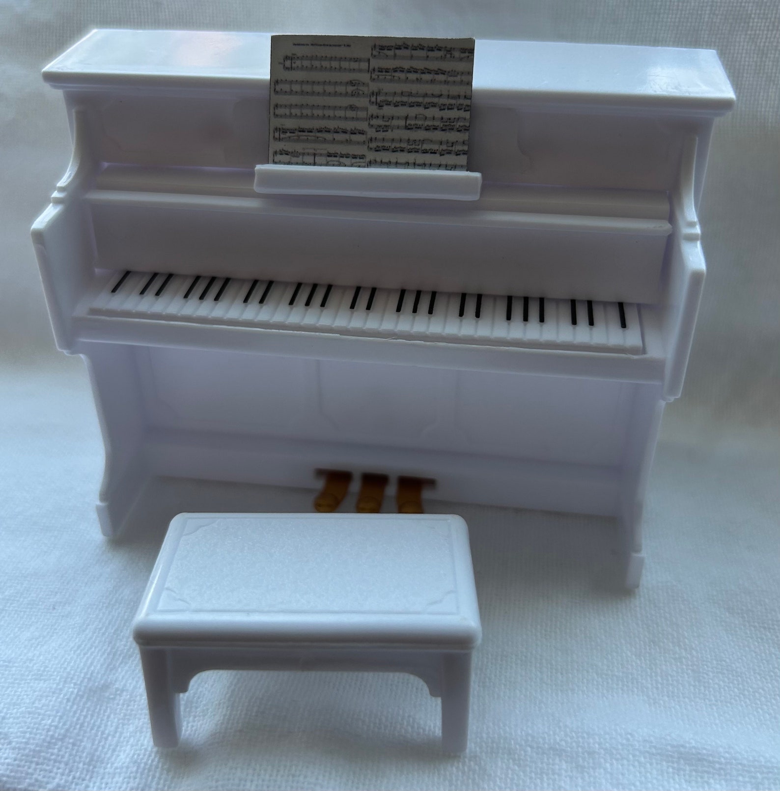 Dollhouse Miniature Piano Your Choice Color - Etsy
