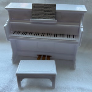Dollhouse Miniature Piano Your Choice Color - Etsy