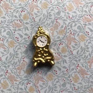 Dollhouse Miniature Antique Clock
