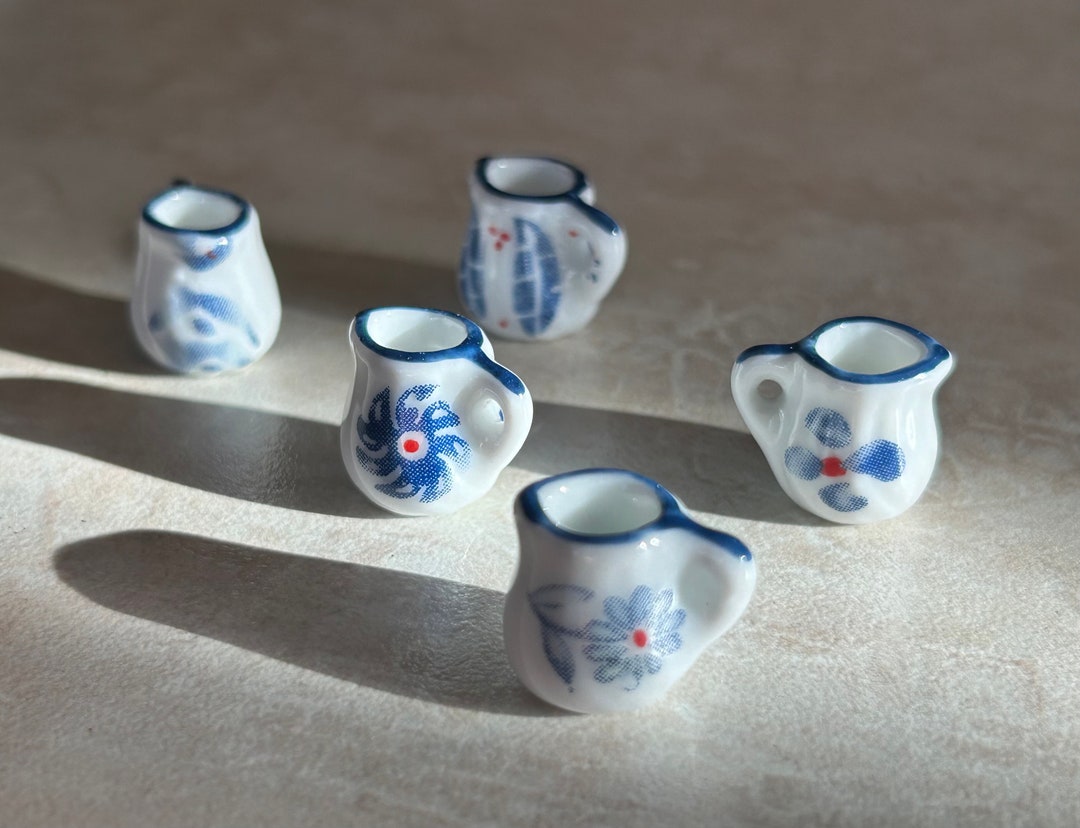 Pattern For Miniature Pitcher Miniature Pitchers - 5 Pieces - Etsy