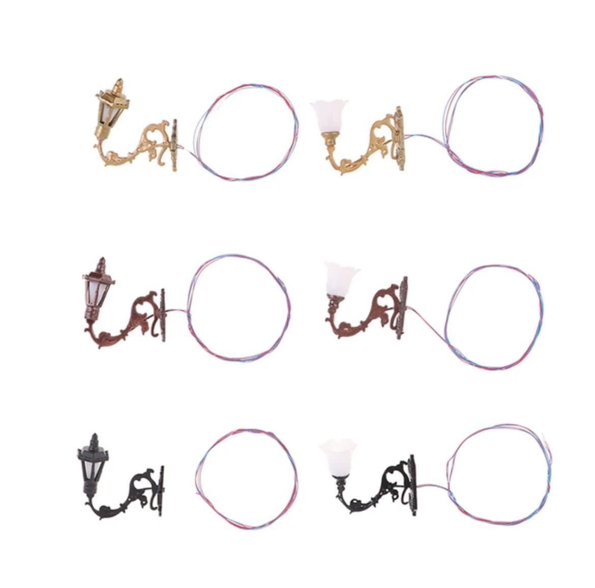 Dollhouse Wired Wall Lights - Etsy Ireland