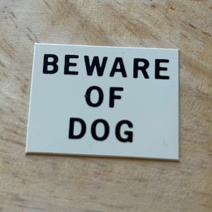 Dollhouse Miniature Street Sign - your choice type
