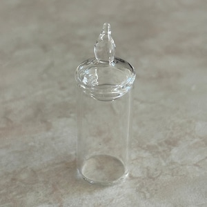 Dollhouse miniatuur glazen pot - uw keuzetype