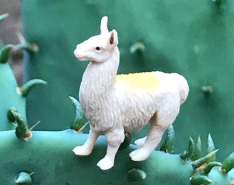 Dollhouse Miniature Llama