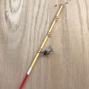 Dollhouse Miniature Fishing Pole - your choice type